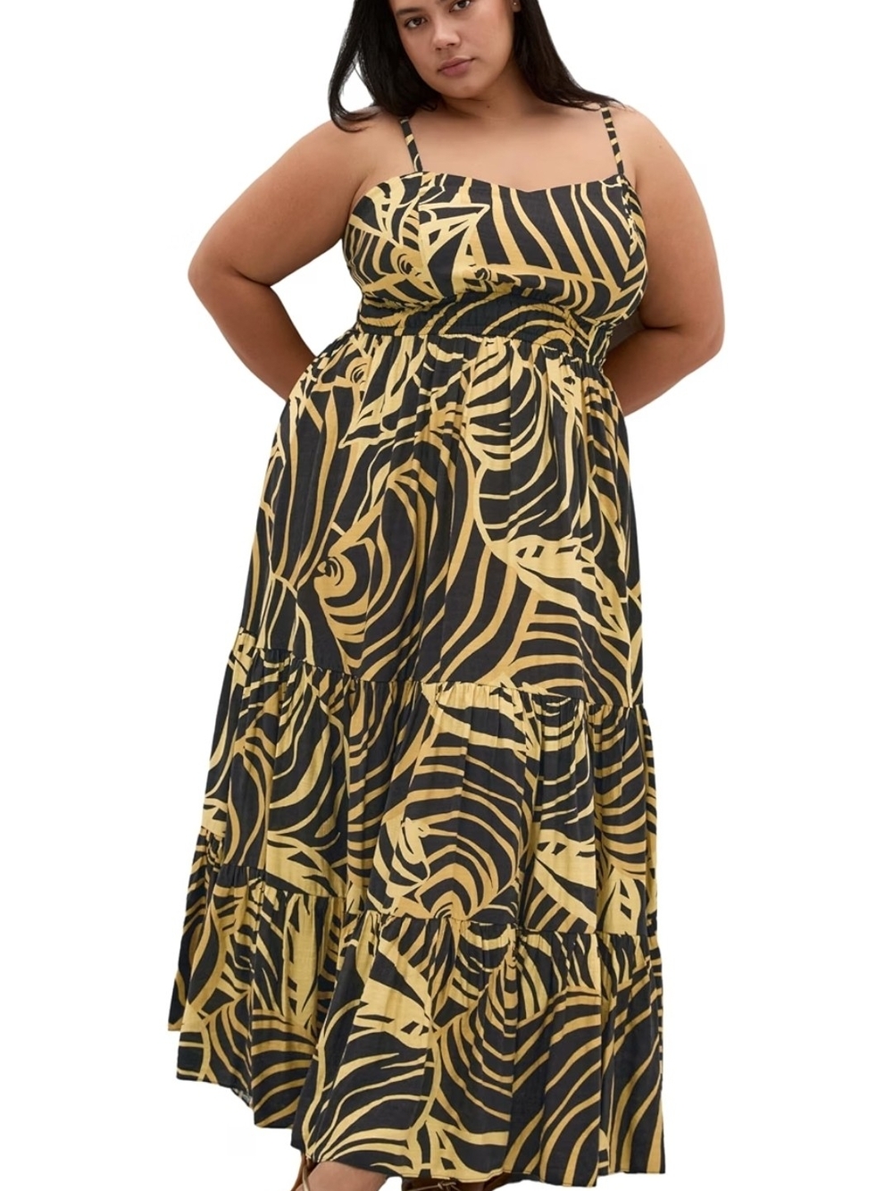City Chic Women's Plus Size Dress - Kehlani Print Maxi Sz 20
